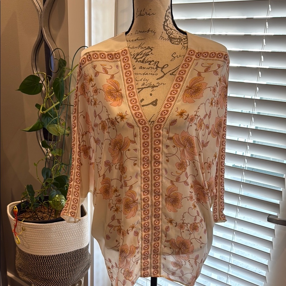 Floral Print Women's Top